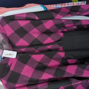 White birch brand poncho fleece